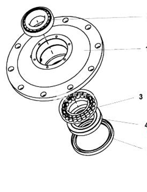 Hub gasket part number 4812266376 