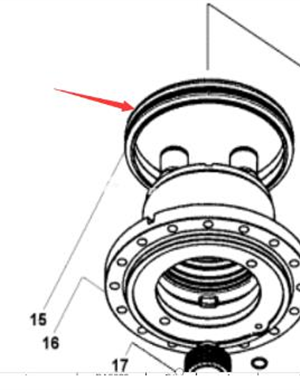  Floating oil seal part number 4812157159 