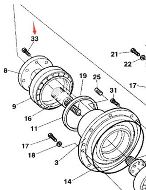  Tightening bolt part number 4700508019