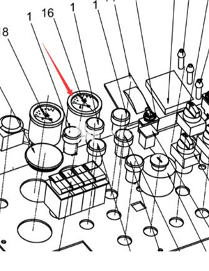   Diesel fuel gauge part number: 4812267312 