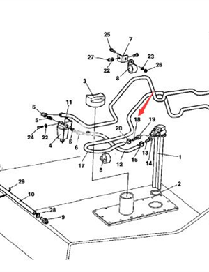 Flexible hose connector part number 904211 