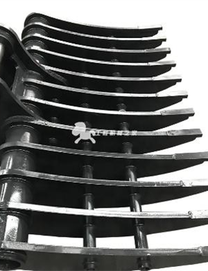 excavator root rake for CAT312 excavators brush rakes