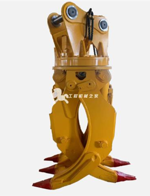 Dual Purpose Excavator Hydraulic Timber Gripper with Versatile Function Log Grab for Excavator