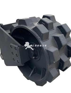 Construction Excavator Compactor Wheel 1 Year Guarantee Road Compaction Roller