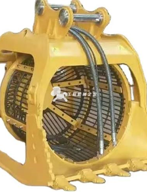 factory supply 12 ton 20 ton excavator screen bucket rotating sieve buckets