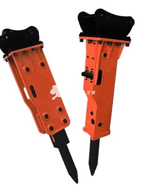 Silence box type rock breaker hydraulic excavator hammer