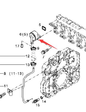 BOMAG Breather Assembly Part Number 05718229