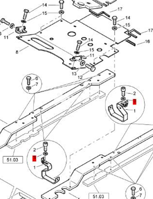 BOMAG anti loosening gasket part number 08752130