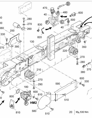  VOGELE 1900-3-2100-3	FRAME	2179425  