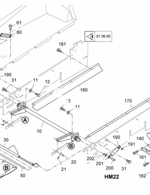 vogele 1900-3-2100-3	LATERAL GUARD	2183712