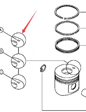  BOMAG piston component A part number 05713461