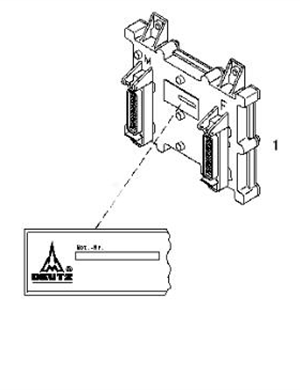 BOMAG engine computer board part number 05716978 