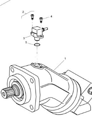  BOMAG vibration motor part number 05546729 