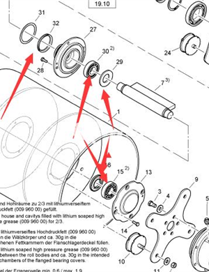  BOMAG Vibration V-Ring Part Number 06235295 