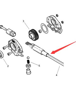 BOMAG throttle cable part number 05561296 