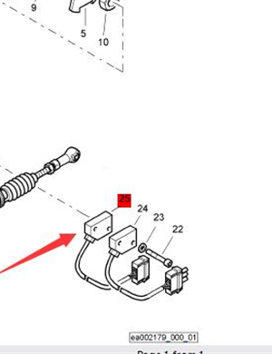 BOMAG gear position sensor part number 05566178