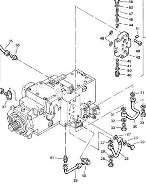 BOMAG walking pump part number 05801034