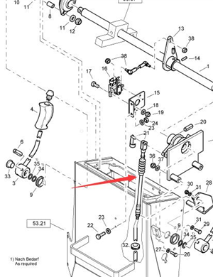  BOMAG walking cable part number 05561514