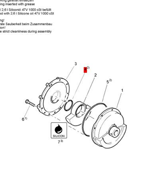 BOMAG walking pump part number 05818266 