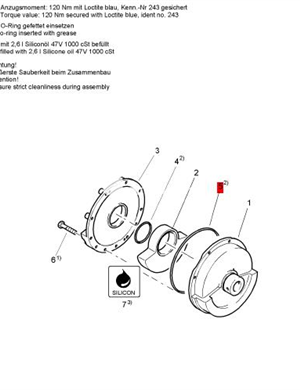 BOMAG steering pump part number 05050249 