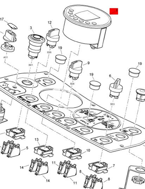 BOMAG monitoring module part number 05750473