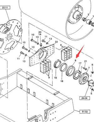  BOMAG vibration bearing part number: 05269067 