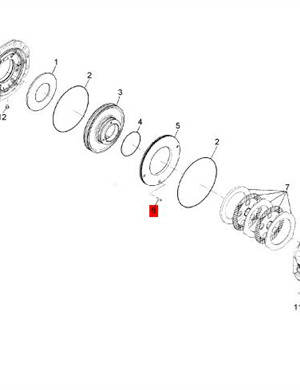 BOMAG positioning pin part number 05586430