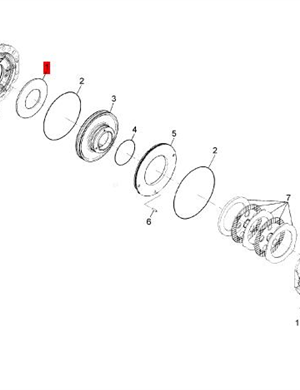 BOMAG Butterfly Spring Part Number 05585675