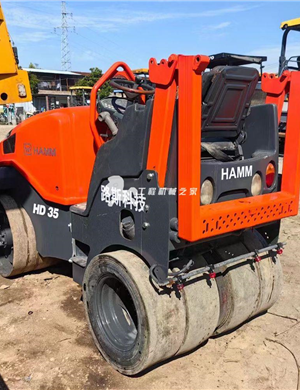  15 year HAMM3 ton steel rubber unit 