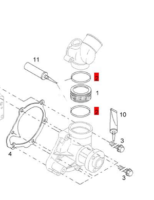 BOMAG O-ring part number 05713388