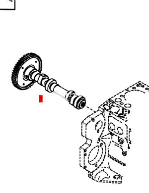 BOMAG Camshaft Part Number 05729690