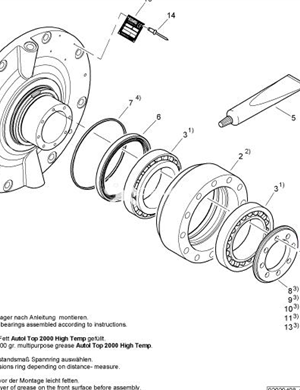 BOMAG bolt (walking) part number 07230833 