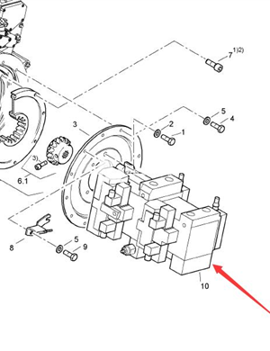 BOMAG dual plunger pump part number: 05802519 