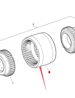 BOMAG vibration coupling part number 05614105