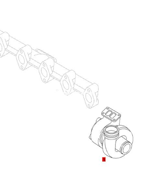 BOMAG turbocharger part number 05717225