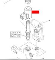  BOMAG solenoid valve coil part number 05877091