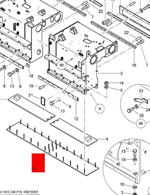 BOMAG Ironing Bottom Plate Repair Kit Part No. 83701743 