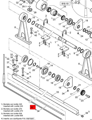 BOMAG Hammer Heating Rod Repair Kit Part No. 83701648 