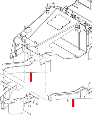 BOMAG feeding port rubber stopper plate part number 83623139 