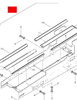 BOMAG Scraper Chain Protection Repair Kit Part Number 83720216