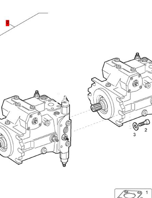  BOMAG dual plunger pump part number 05802599