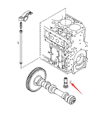 BOMAG valve tappet part number 05718262 