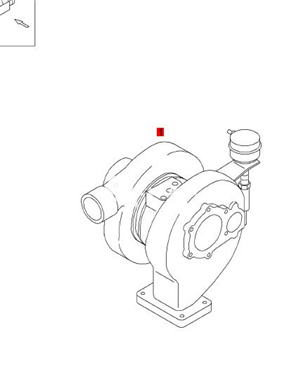 BOMAG turbocharger part number 05717840 