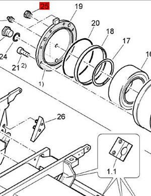 BOMAG plug part number 322100238 