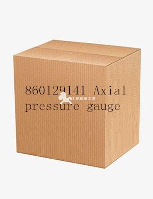 860129141 Axial pressure gauge