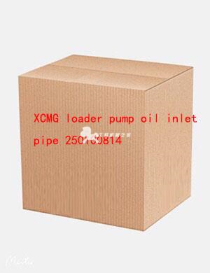 XCMG loader pump oil inlet pipe 250100814