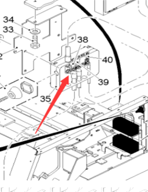   Дорожный фрезерный строгальный станок Электрический предохранитель 32V детали 2107348 