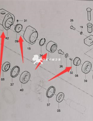  Номер детали двигателя трамбовки правой стороны основной пластины / D966136304 