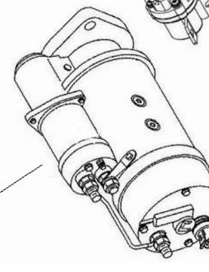 Номер запчасти стартера 4812269585