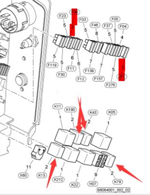  Номер детали для реле BOMAG 05766955